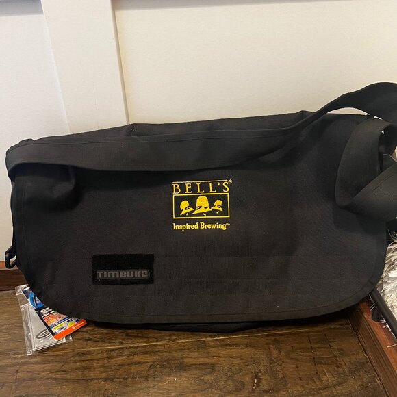 Timbuk2 Medium Extra Credit Medium Messenger Bag - Bell's Brewery Logo - Picture 1 of 8
